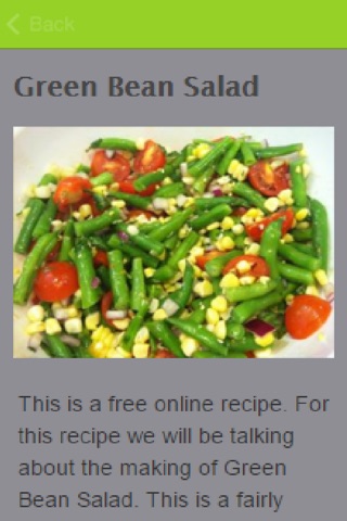 Green Bean Recipes. screenshot 2