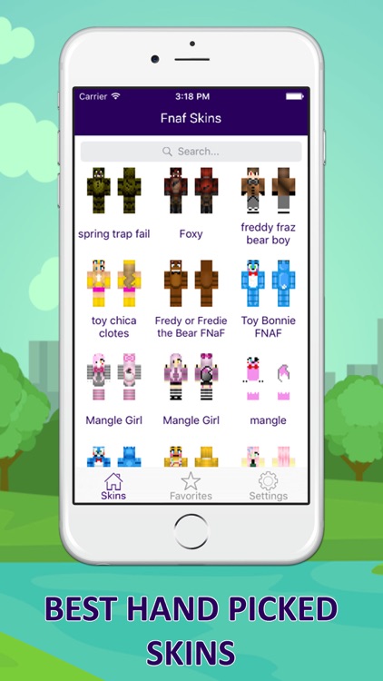 FNAF Skins - Best Collection for Minecraft Pocket Edition