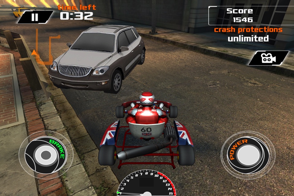 3D Go-kart City Racing - Outdoor Traffic Speed Karting Simulator Game FREE screenshot 2