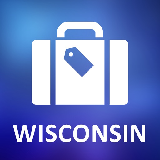 Wisconsin, USA Detailed Offline Map