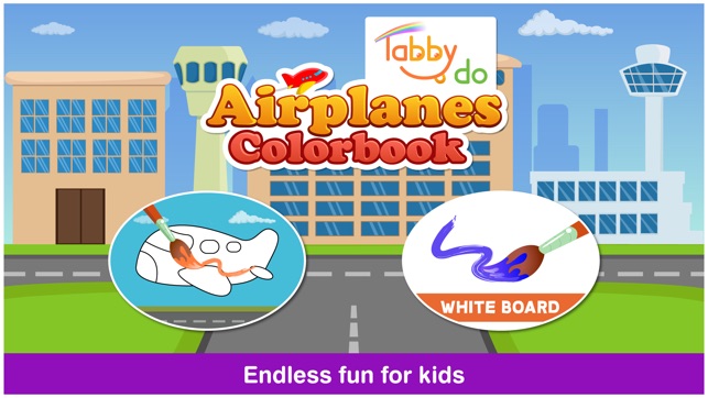 Tabbydo Airplanes Colorbook Free : Coloring pages for Kids, (圖3)-速報App