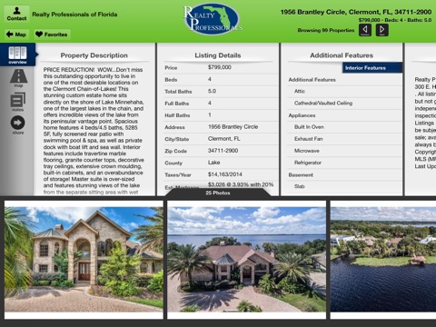 Realty Pros Home & Rental Search for iPad screenshot 4