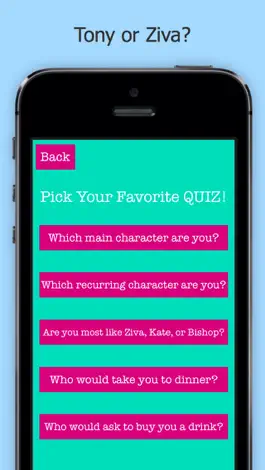 Game screenshot Personality Quiz - NCIS Style mod apk