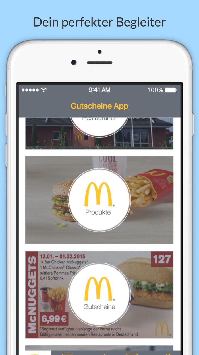 McDonald’s Bonn Gutscheine App