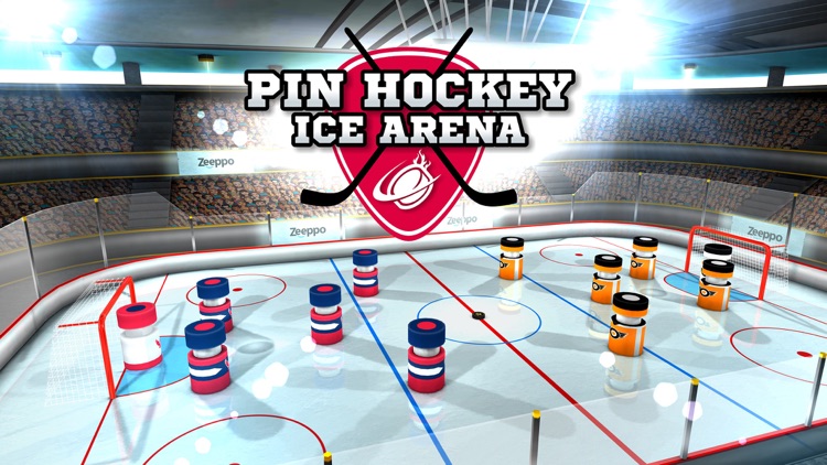 Pin Hockey - Ice Arena - Glow like a superstar air master screenshot-4