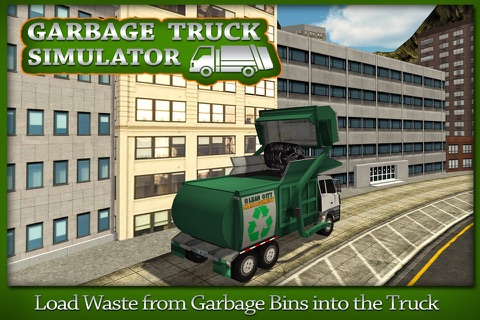 Garbage Truck Simulator 2016 screenshot 2