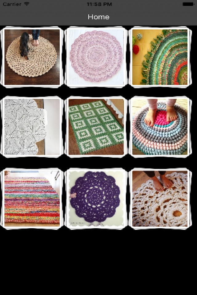Crochet Rug Patterns screenshot 3