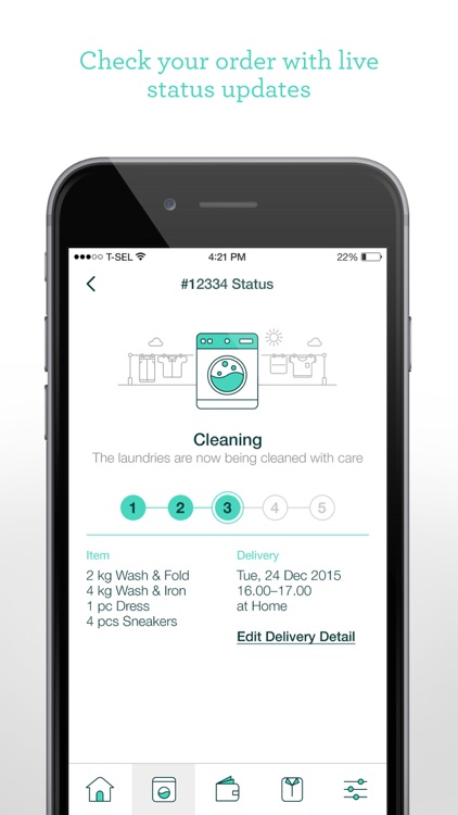 Taptopick - On-demand Laundry screenshot-3