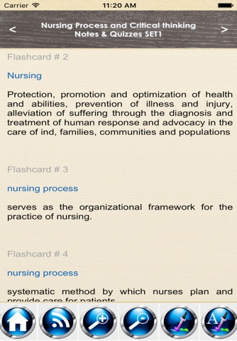 Nursing Process and Critical thinking : 5600 Flashcards Q&A screenshot 2