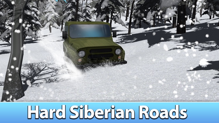 Winter Offroad UAZ Simulator 3D Full - Drive the Russian truck!