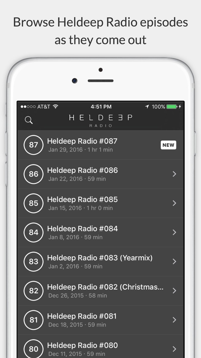 Heldeep Radio Track Finder
