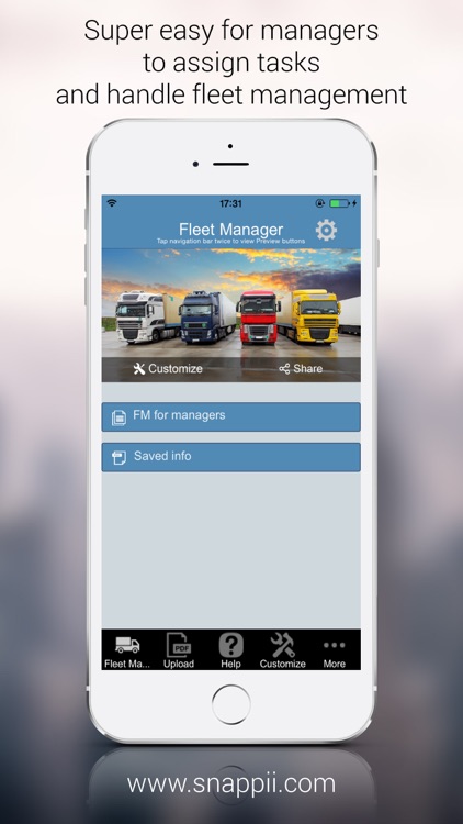 Fleet Management App