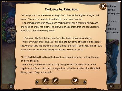 Little Red Riding Hood English screenshot 4