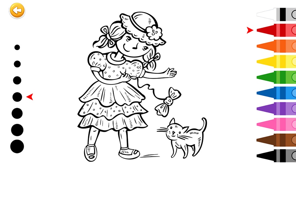 My Little Girl Coloring Pages Free Printable For All Children screenshot 2