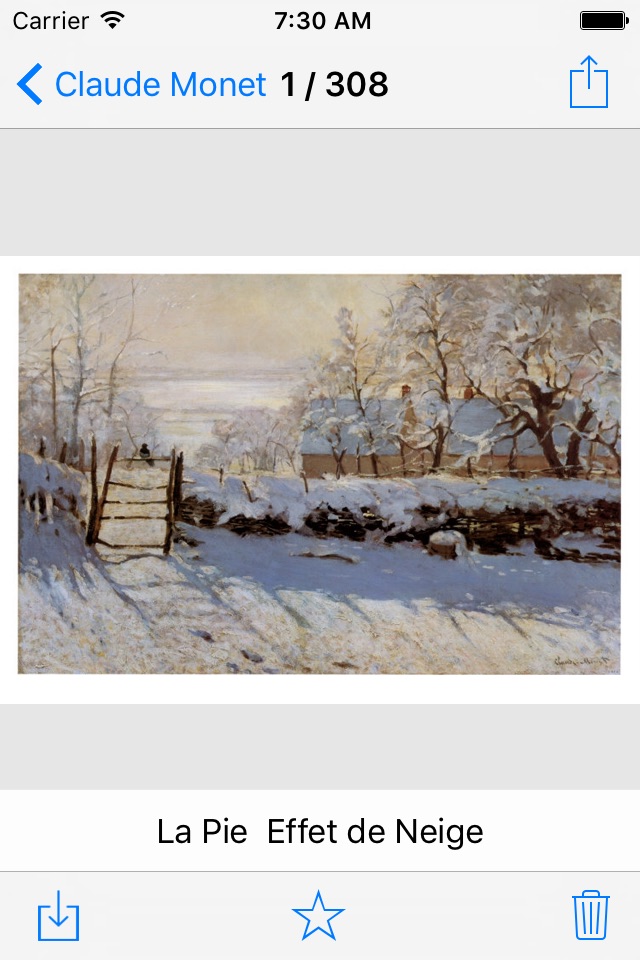 Claude Monet 308 Paintings Pro screenshot 4