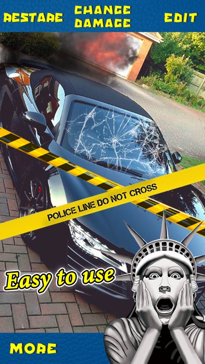 Damage Photo Editor PRO - Prank Effects Camera & Hilarious Sticker Booth