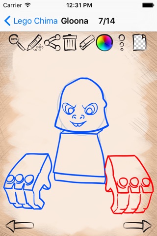 How To Draw For Lego Chima Heroes screenshot 3