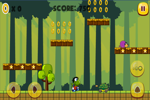 Amazing Dino World - Classic Platform Game for kids and adults screenshot 3