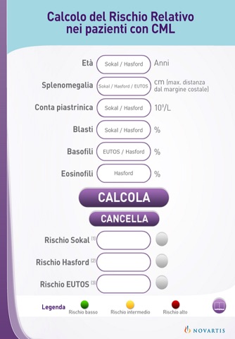 CML Risk Score screenshot 4