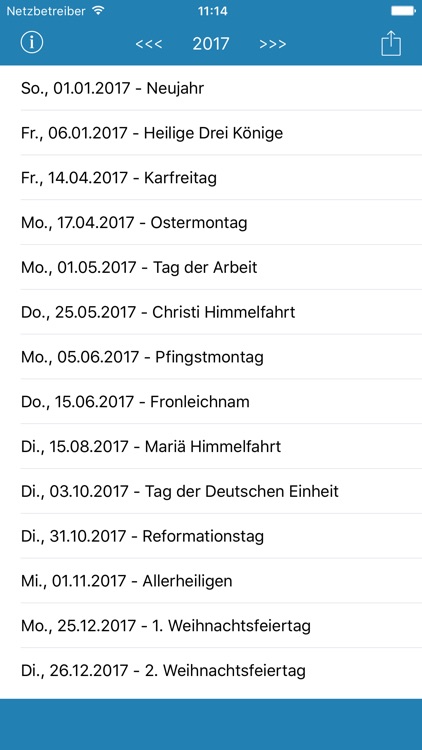 Feiertag Kalender Bayern screenshot-3