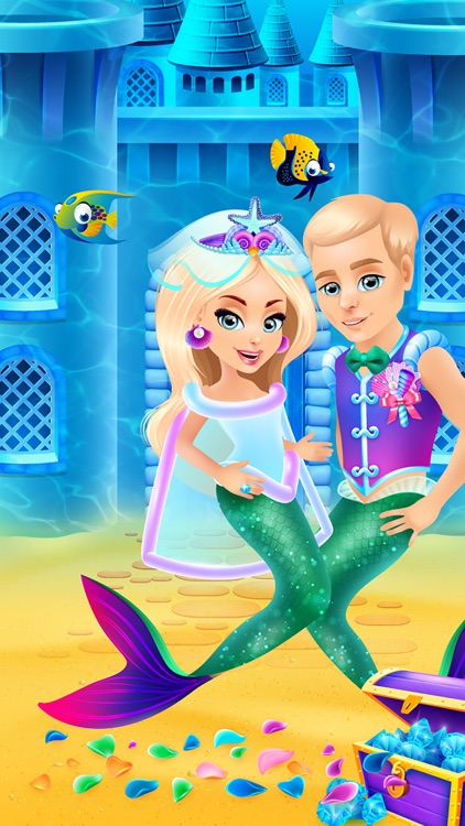 Mermaid Life - Family Story & Dressup Girls Games screenshot-4