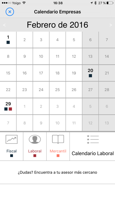 How to cancel & delete Calendario Empresas from iphone & ipad 2