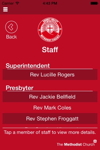 SVMC - The Sankey Valley Methodist Circuit App screenshot 4