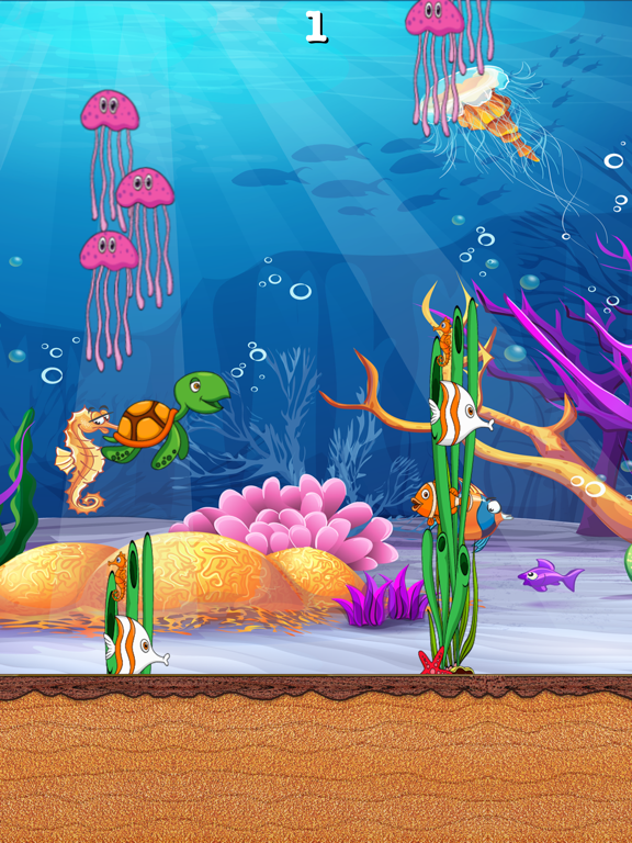 Flappy Turtle Aquarium Adventure screenshot