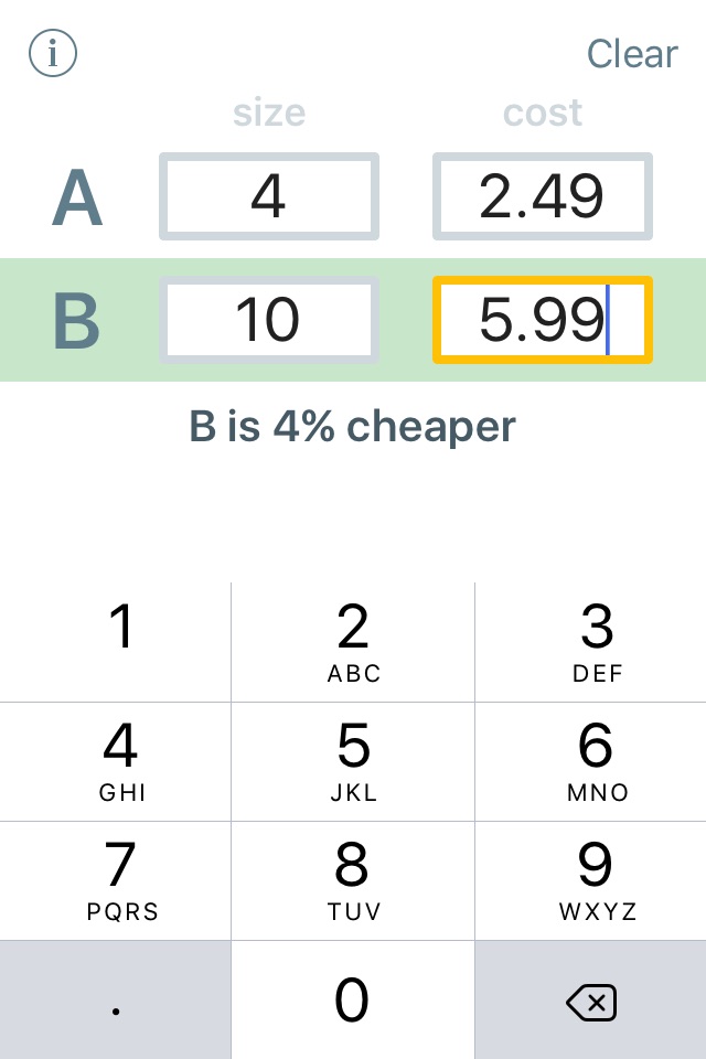 Cheapster - what's a better deal? screenshot 2