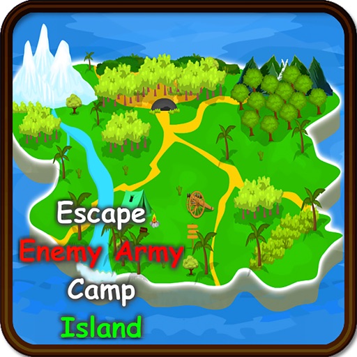 Escape Enemy Army Camp Island iOS App