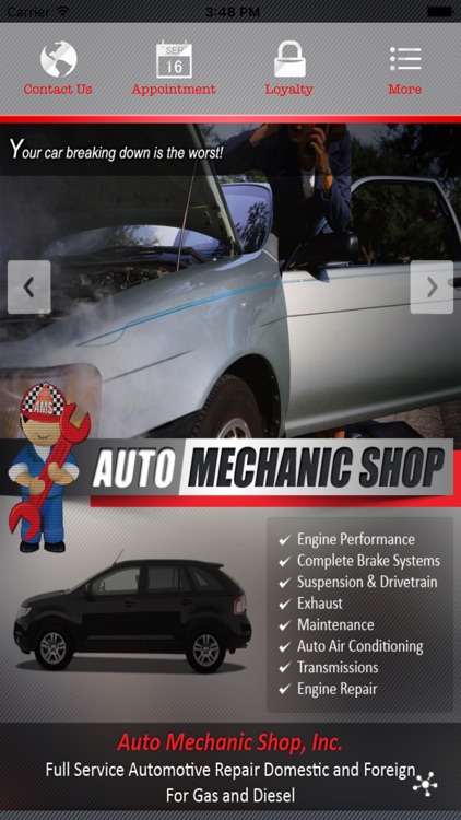 Auto Mechanic Shop