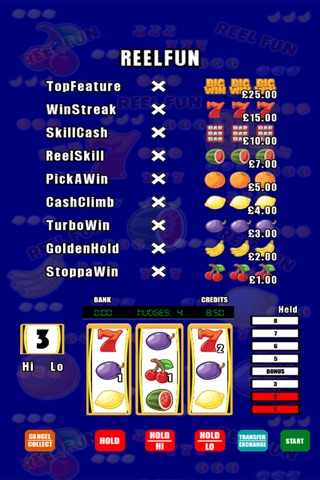 Reel Fun FREE Fruit Machine screenshot 2