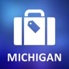 Michigan, USA Detailed Offline Map