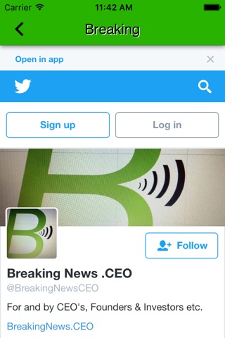 BreakingNews.CEO screenshot 2