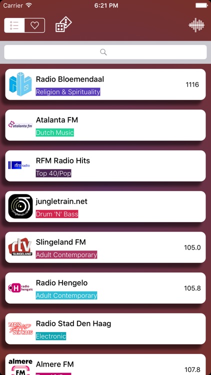 Radio - De app geeft toegang tot alle radio GRATIS!  - Radio Nederland - Gratis muziek screenshot-4