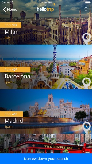 Hellotrip, find all available destinations within your budge(圖2)-速報App