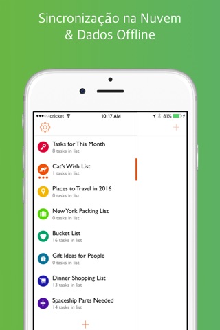 Earth Lists  - Organize and Prioritize your Life screenshot 2