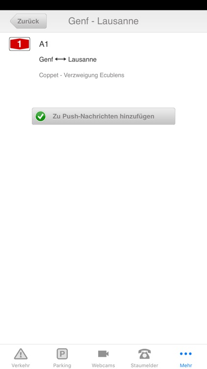 SRF Verkehrsinfo screenshot-3