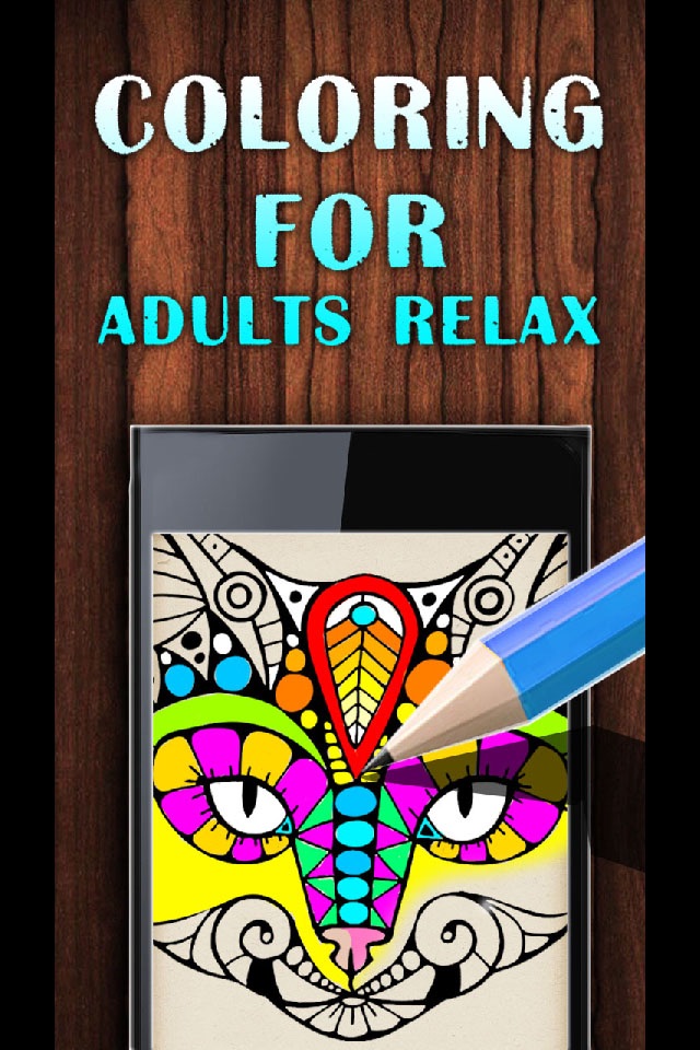 Coloring For Adults Relax screenshot 2