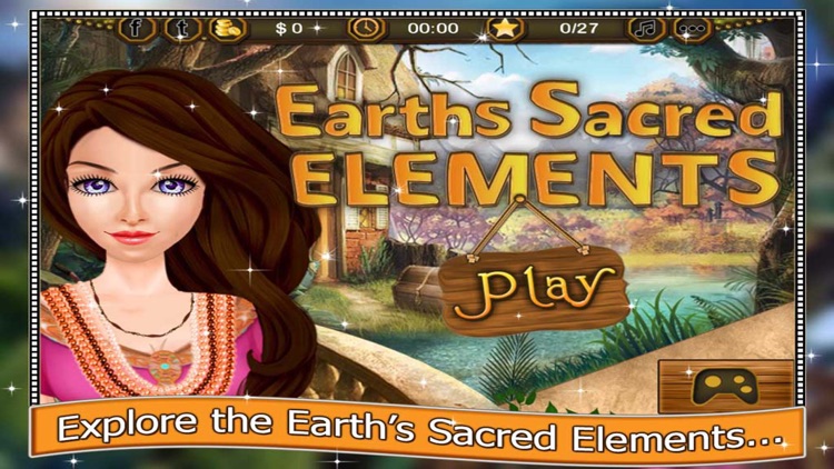 Sacred Elements on Earth Mystery - Hidden Objects screenshot-0