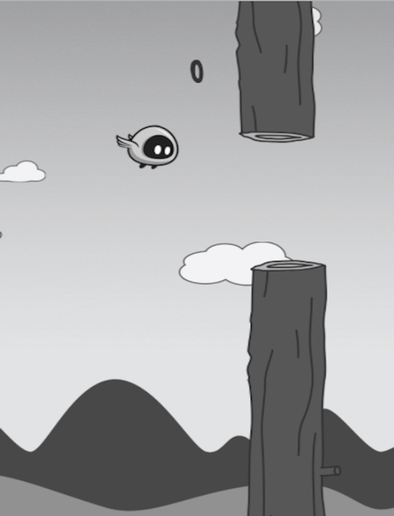 Flappy Dark Bird for iPad