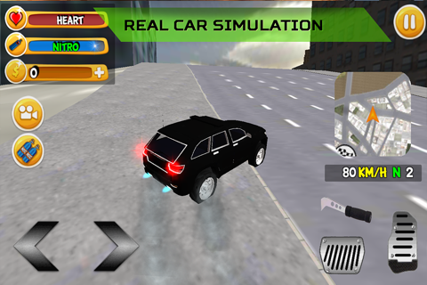 Real 4x4 Jeep Drive City Dogs screenshot 3