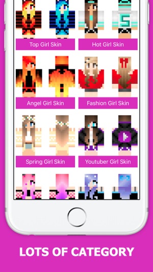 Best Girl Skins for Minecraft PE Free - 2016 Edition(圖2)-速報App