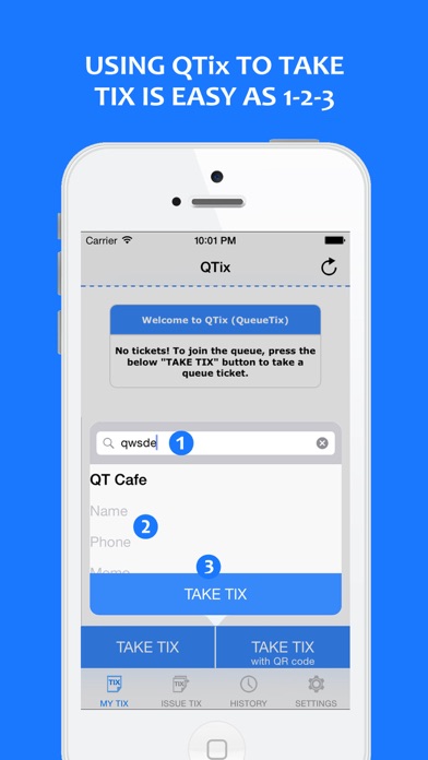 How to cancel & delete QTix (QueueTix) from iphone & ipad 3