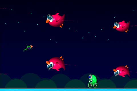 Alien Bird Rush Lite screenshot 4