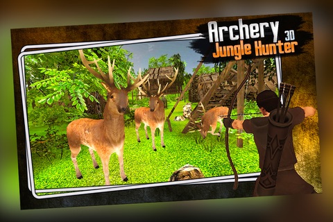 Archery Hunter 3D-Jungle Rider screenshot 3