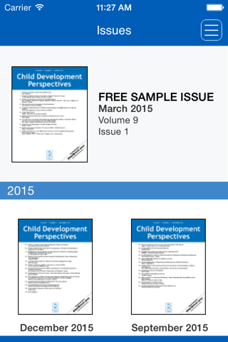 Child Development Perspectives screenshot 2