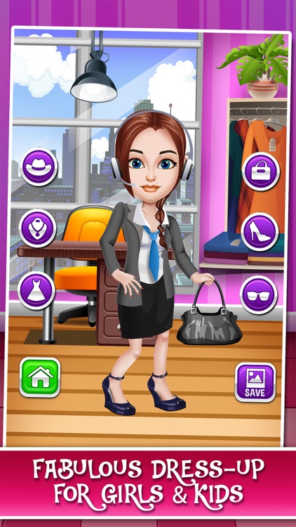 Crazy Nail & Hair Party Salon - Girls Dressup, Makeup, and Spa Makeover Games 2 screenshot-3