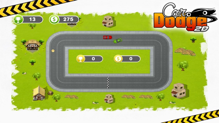 Car Dodge 2D - Real 2 Lanes Car Racing Fun Game