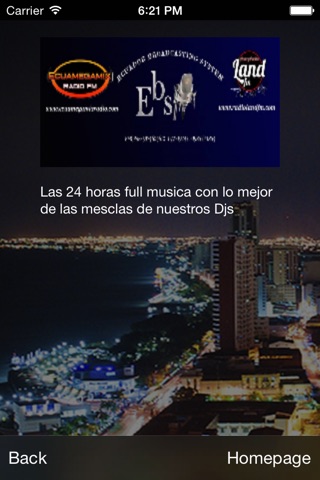 Ecuador Broadcasting System screenshot 4